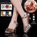 ダンスシューズ レディース ダンスヒール ストラップ 社交ダンスシューズ 女性 レディース モダン、ラテン兼用社交ダンスシューズ 大きいサイズ ダンスシューズ ...