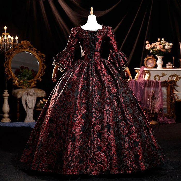 貴族 ドレス 油絵風 お姫様 衣装 カラードレス ロング 宮廷 王族服 お嬢様 舞台衣装 復古 ジュリエット ヨーロッパ お姫様 ロング 宮廷 お嬢様 大きいサイズ 舞台 王族服 豪華ヨーロッパ風 プリンセスライン ハロウィン 仮装 大人 女性 ステージステージ衣装 オペラ