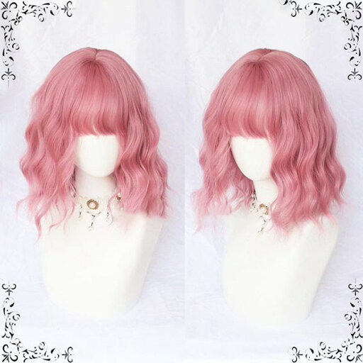 ウィッグ フルウィッグ ピンク パーマ ショート レディース ふんわり前髪 切りっぱなしボブ ボブヘアー 前髪あり ナチュラル 原宿風 かつら ぱっつん前髪 コスプレ 可愛い 耐熱ウィッグ 仮装 大人用 イベント 女装 発表会 文化祭 学園祭 学芸会 ウィッグ フルウィッグ ピンク パーマ ショート レディース ふんわり前髪 切りっぱなしボブ ボブヘアー 前髪あり ナチュラル 原宿風 かつら ぱっつん前髪 コスプレ 可愛い 耐熱ウィッグ 仮装 大人用 イベント 女装 発表会 文化祭 学園祭 学芸会