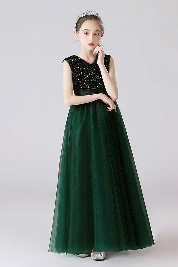 子供ドレス ワンピース フリル ロングドレス ピアノ発表会 子供 ドレス 女の子 フォーマル フォーマルドレス パーティードレス 結婚式 七五三 発表会 フラワーガール キッズドレス