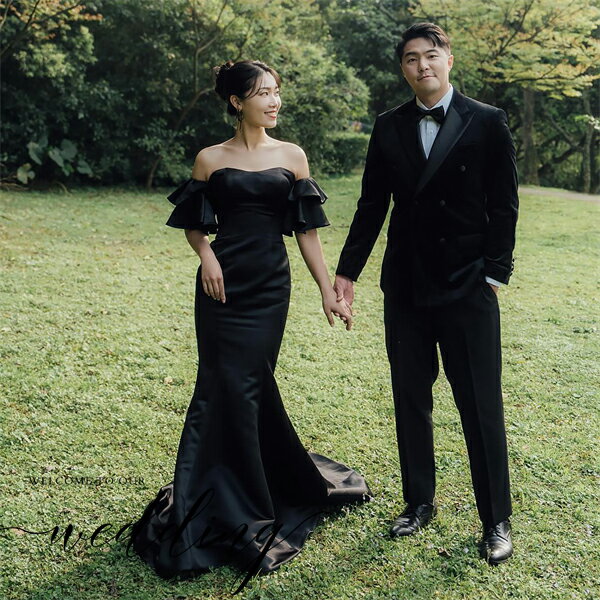 前撮りドレス オフショルダー オフショル ウェディングドレス フリル ロング ワンピース 白 結婚式 二次会 披露宴 前撮り 後撮り ビーチフォト 二次会ドレス ウェディングドレス 白 プリンセラインドレス