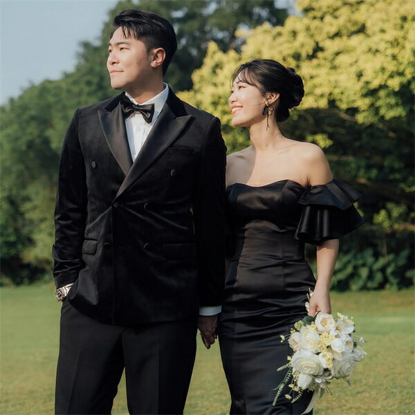 前撮りドレス オフショルダー オフショル ウェディングドレス フリル ロング ワンピース 白 結婚式 二次会 披露宴 前撮り 後撮り ビーチフォト 二次会ドレス ウェディングドレス 白 プリンセラインドレス