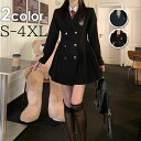 ワンピーススーツ 女の子 レディースコート 大きいサイズ 長袖学生制服 冬 秋 春 フォーマルスーツ 女子 スーツ コート通学 中学生 高校生 卒業式イベント