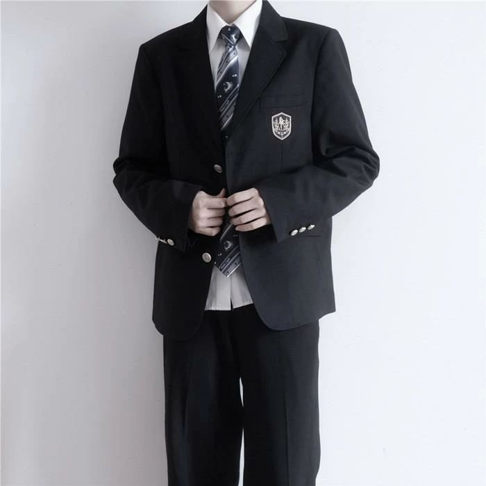 男の子スーツ 上下セット 卒業式 入学式 ブレザー スクール制服 スーツジャケット 長袖 ブラック 男子高校生 制服 男子中学生 学生服 大きいサイズ スクール 文化祭 入学式 卒業式 高校生 入学 学生服 学