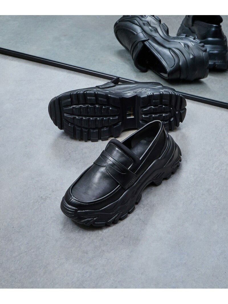 SNEAKER LOAFER ROSE BUD SELECT ローズバッド シューズ・靴 ローファー ブラック ブラウン【送料無料】[Rakuten Fashion]