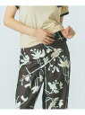 FLOWER PRINT SCARF ROSE BUD ローズバッド ファッション雑貨 スカーフ・バンダナ ブラウン オレンジ ブルー[Rakuten Fash...