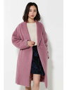 【SALE／60%OFF】[sweet12月号掲載]モヘヤ混ウールコート ROSE BUD ローズバ ...