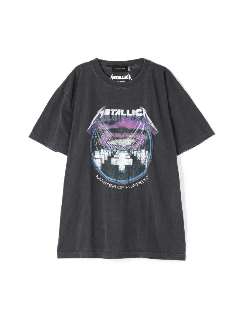 【SALE／37%OFF】METALLICA プリントTシャツ ROSE BUD ローズバッド トップス カットソー・Tシャツ ブラック【RBA_E】[Rakuten Fashion]