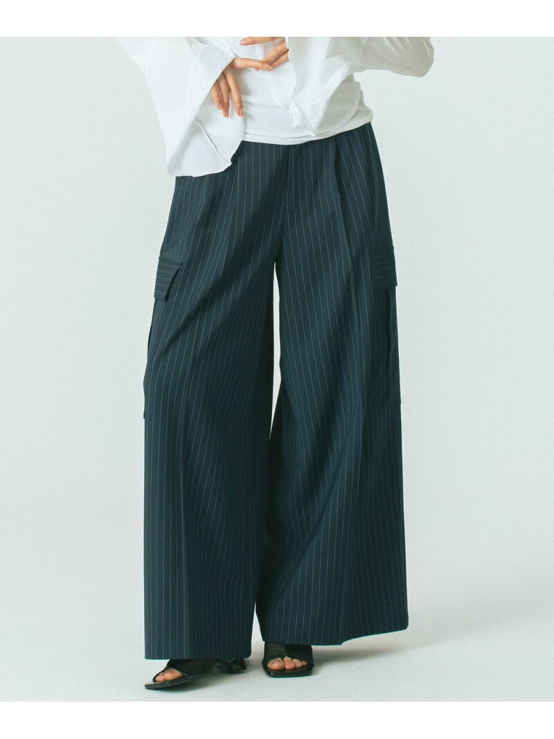 CREOLME/SUITING WIDE PANTS ROSE BUD Хå ѥ ¾Υѥ ͥӡ̵[Raku...