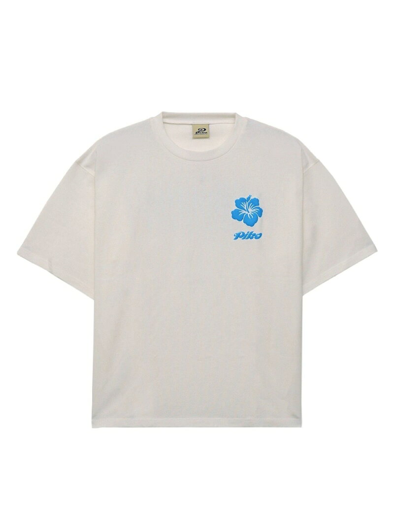 PIKOxROSEBUD ビッグシルエットT shirts ROSE BUD ローズバッド トップス シャツ・ブラウス ホワイト ピンク イエロー ネイビー