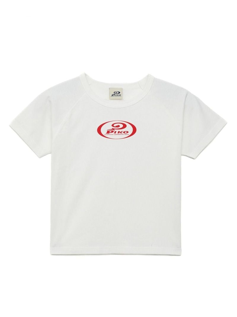 PIKOxROSEBUD ラグランTSHIRTS ROSE BUD ローズバッド トップス シャツ・ブラウス ホワイト ブラック ブルー
