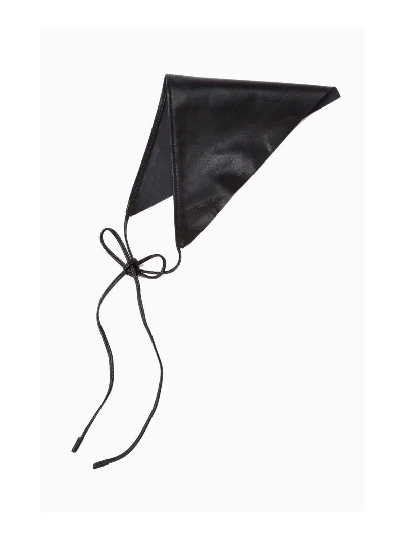 【SALE／87%OFF】レザーバンダナ ROSE BUD SELECT ローズバッド ファッション雑貨 スカーフ・バンダナ ブラック ブラウン【RBA_E】[Rakuten Fashion] rosebud-10033791 ROSE BUD/ローズバッド サンプル画像3