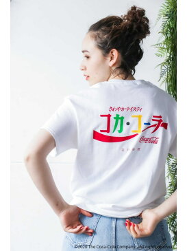 [Rakuten Fashion]＜ROSEBUD別注＞「コカ·コーラ」Tシャツ ROSE BUD ローズバッド カットソー Tシャツ ホワイト【送料無料】