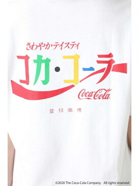 [Rakuten Fashion]＜ROSEBUD別注＞「コカ·コーラ」Tシャツ ROSE BUD ローズバッド カットソー Tシャツ ホワイト【送料無料】
