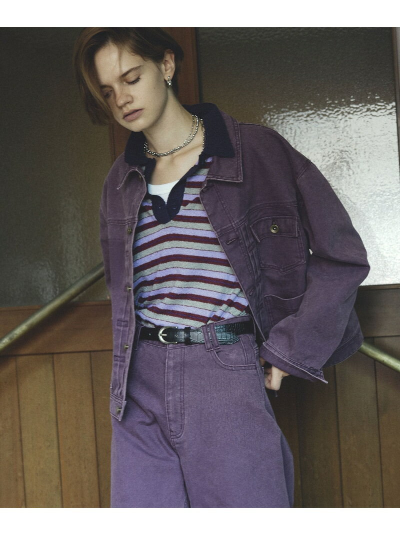 DENIM JACKET ROSE BUD ローズバッド ジャケット・アウター デニムジャケット【送料無料】[Rakuten Fashion]