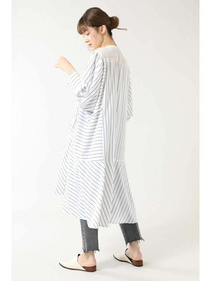 アウトレット送料無料 Sale 30 Off パネルレースヨークストライプシャツドレス Rose Bud ローズバッド ワンピース ワンピースその他 グリーン ホワイト Rba E 送料無料 Fashion 売れ筋 Www Leones Gov Ar