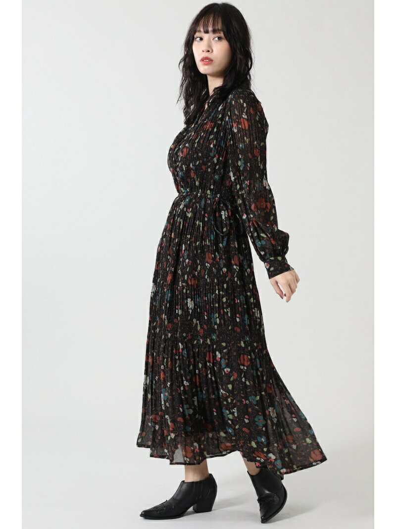 Sale 公式通販 Sale 40 Off フラワープリントプリーツワンピース Rose Bud ローズバッド ワンピース ワンピースその他 グリーン ブラック Rba E 送料無料 Rakuten Fashion 魅力的な Ieu Edu Ua