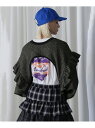 【SALE/50%OFF】マルチウェイラメスウェット CREOLME ローズバッド トップス スウェット・トレーナー ブラック【RBA_E】【送料無料】[Rak...