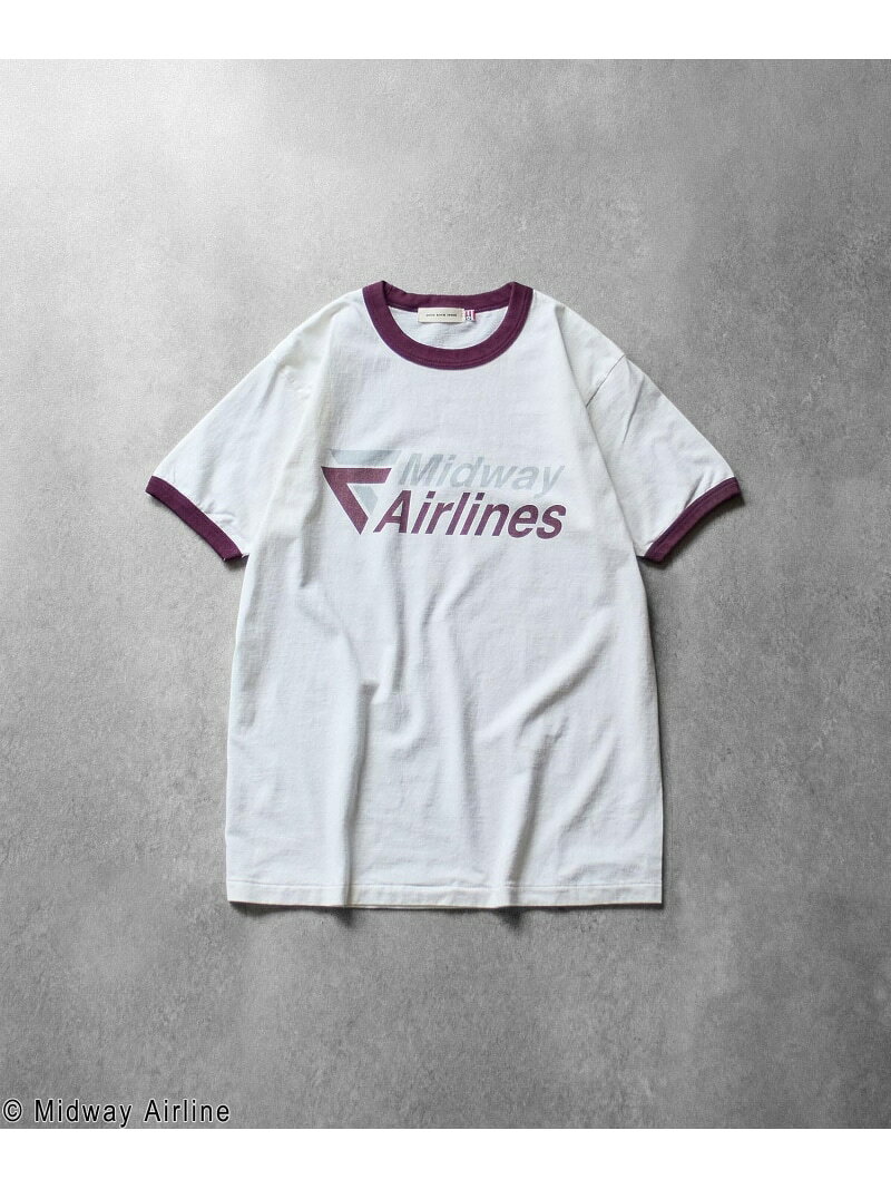 GOOD ROCK SPEED/MIDWAY AIRLINES RINGERT ROSE BUD ローズバッド トップス カットソー・Tシャツ ホワイト