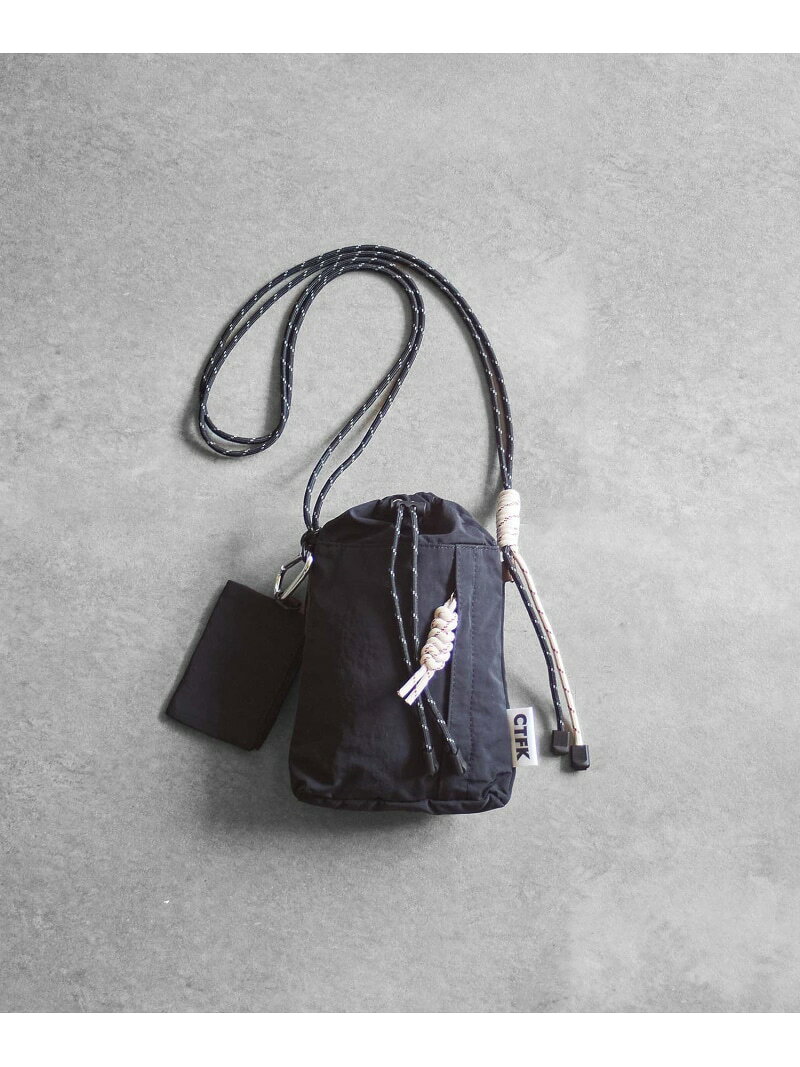 CONTROL FREAK/NYLON HANDY SHOULDER ROSE BUD ローズバッド バッグ ショルダーバッグ ブラック