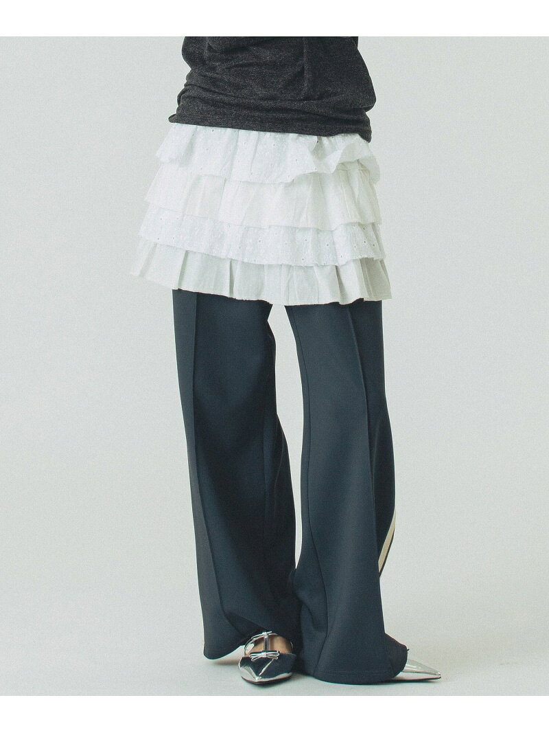 【SALE／30%OFF】LACE SKIRT ROSE BUD ローズバッド スカート その他のスカート ホワイト ブラック【RBA_E】【送料無料】[Rakuten Fashion]