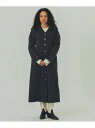 mici/DENIM VOLUME SLEEVE DRESS mici ローズバッド ワンピース・ドレス ワンピース ブラック ネイビー【先行予約】*【送料無料...