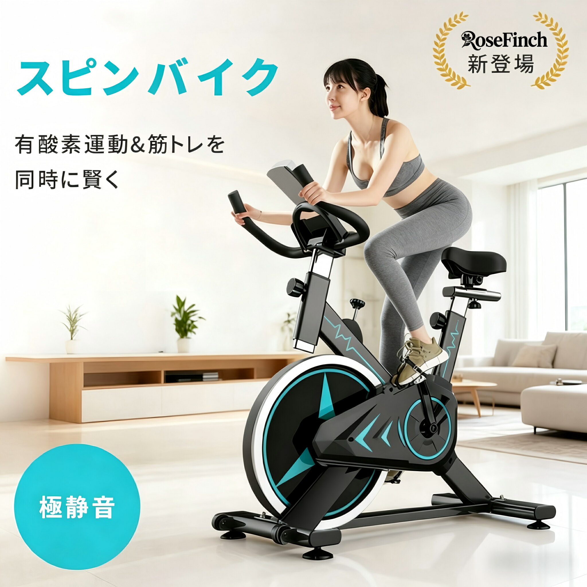 ★美品　DMASUN SPEED BIKE スピンバイク　エアロバイク　自転車運動　健康器具 Amazon.co.jp: DMASUN エアロバイク 家庭用 静音スピンバイク