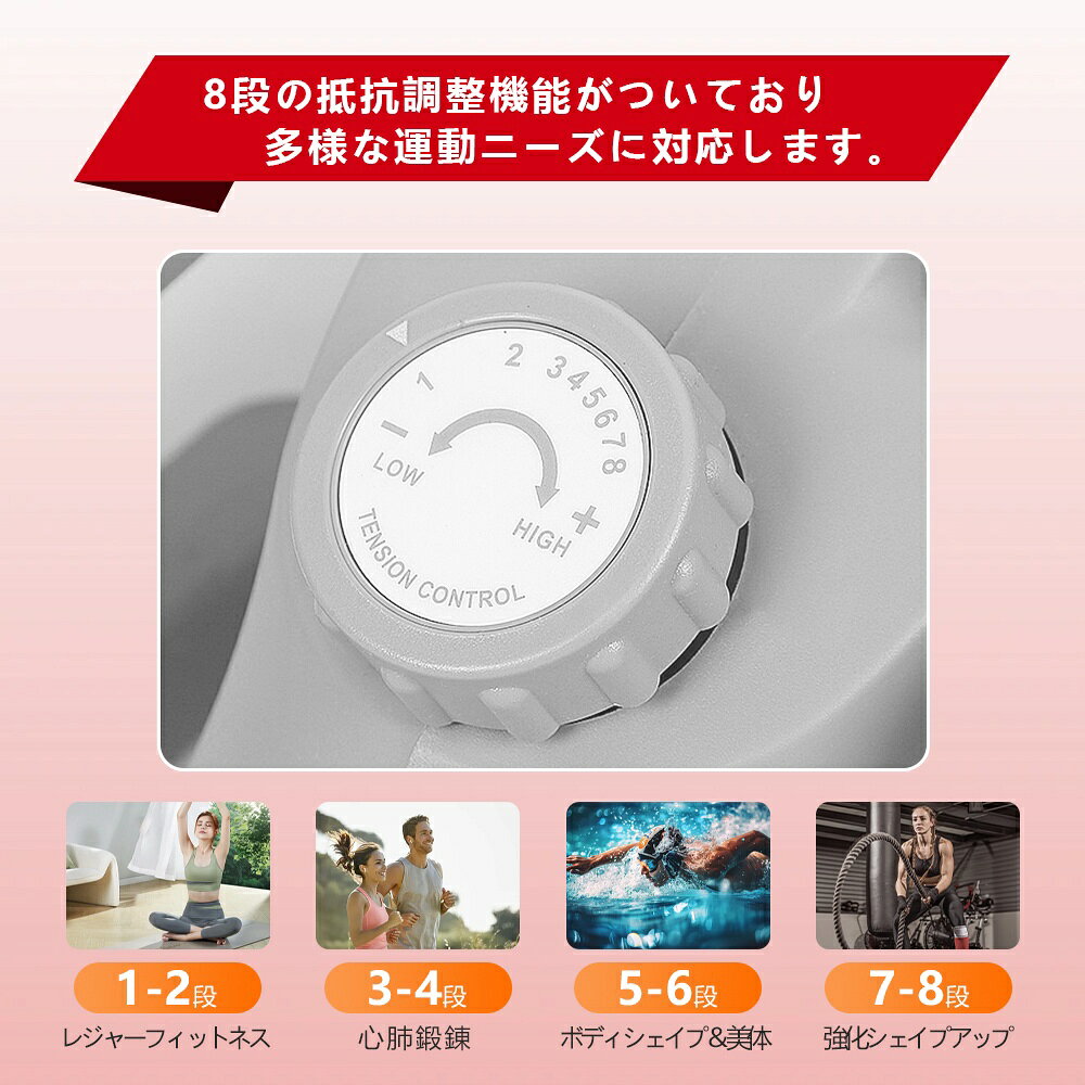 ステッパー 座ったまま 静音 ダイエット 有酸素運動 宅トレ バイク 室内 健康器具 フィットネス トレーニング エクササイズ正転・逆転機能付 リハビリ ダイエット 踏むだけ簡単 有酸素運動 筋トレ フィットネスマシン 高齢者向け 健康器具 父の日 敬老の日 ギフト 送料無料 rosefinch-10000233 RoseFinch サンプル画像3