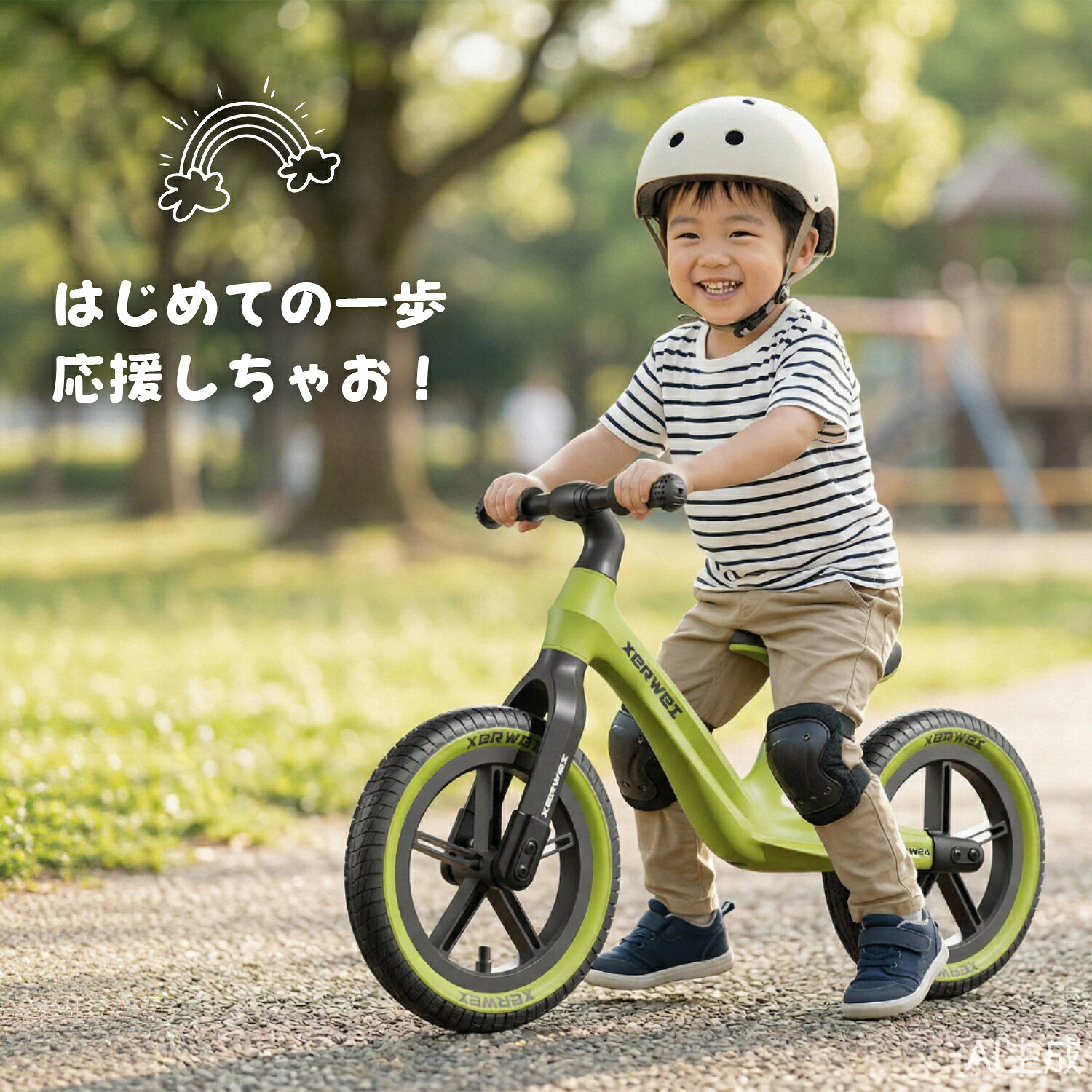 RoseFinchのキックバイク 12インチ バランスバイク 14インチ 2歳 3歳 4歳 子供用 キッズ 自転車 ペダルなし 子ども キッズバイク キッズ自転車 男の子 女の子 ランニングバイク 持ち運び トレーニングバイク 便利 軽量 乗り物 コンパクト プレゼント ギフト 誕生日 室内 【送料無料】｜アングル2