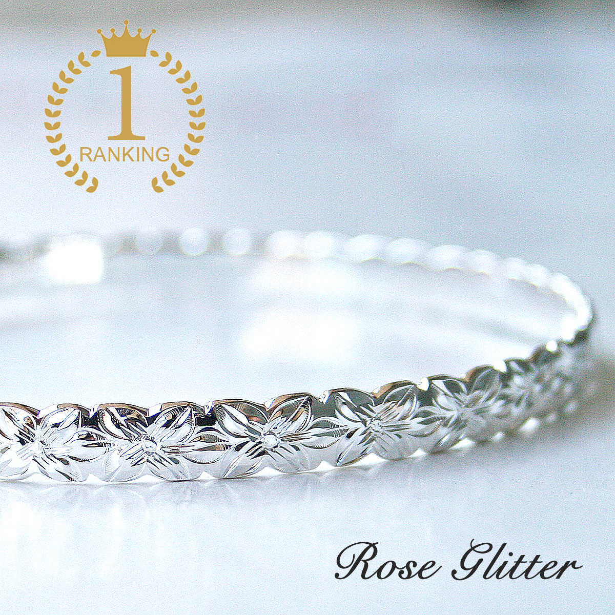 ハワイアンジュエリー バングル 6mm プルメリア フラワー シルバー ハワイアンバングル かわいい 人気 プレゼント おしゃれ 誕生日 記念日 ギフト 彼女 ...