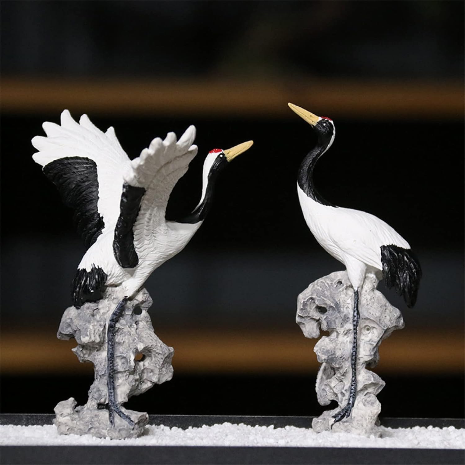 9 鳥 置物 タイプ ガーデニング 置物 雑貨 池 庭 デコレーション インテリア雑貨 ポリレジン 工芸品 庭園 ガーデニング雑貨 動物 鳥 英国風 インテリア おしゃれ かわいい ガーデン A 庭の