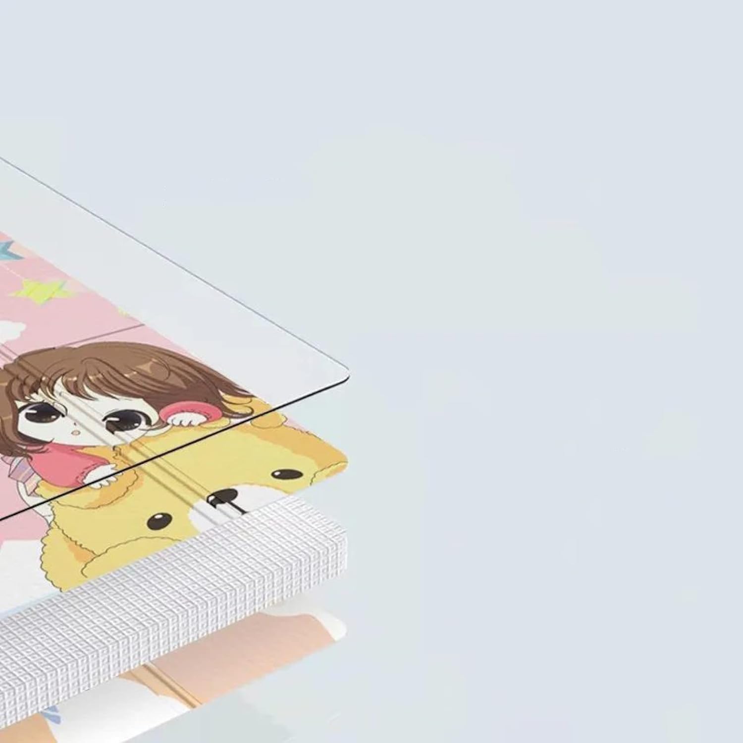 プレイマット 180*200*1.5cm 折りたたみ ベビーマット 薄手 厚手 遊び 学べる 清掃簡単 両面パターン キッズ用プレイマット 可愛い 動物 転倒防止 収納 安全 無毒 無味 出産祝い ル