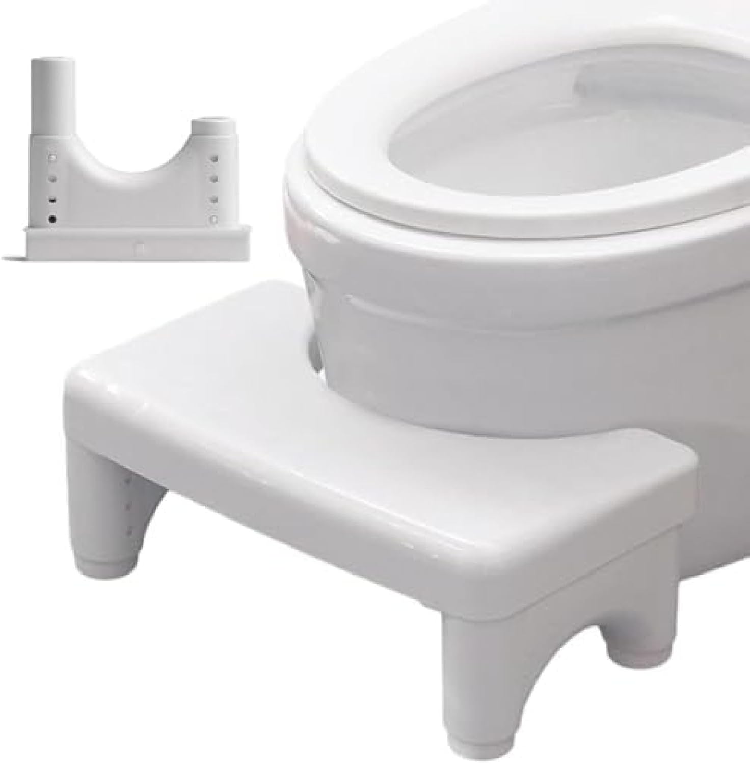 高さ調整 踏み台 トイレ踏み台 15-21cm 4段階調節 トイレステップ トイトレ トイレ収納 持ち運び 多機能 補助踏み台 トイレ足台子供から大人まで トイレスツール ステップスツール トイトレ