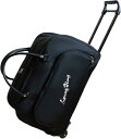 ボストンキャリー 2way キャスターバッグ 35L キャリーバッグ 折りたたみ 大容量 2輪 撥水加工 トロリーバッグ メンズ レディース 旅行 合宿 出張 旅行バッグ スーツケース(4)