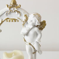 天使置物LEDキャンドルエンゼルエンジェル薔薇雑貨飾りかわいいおしゃれインテリア