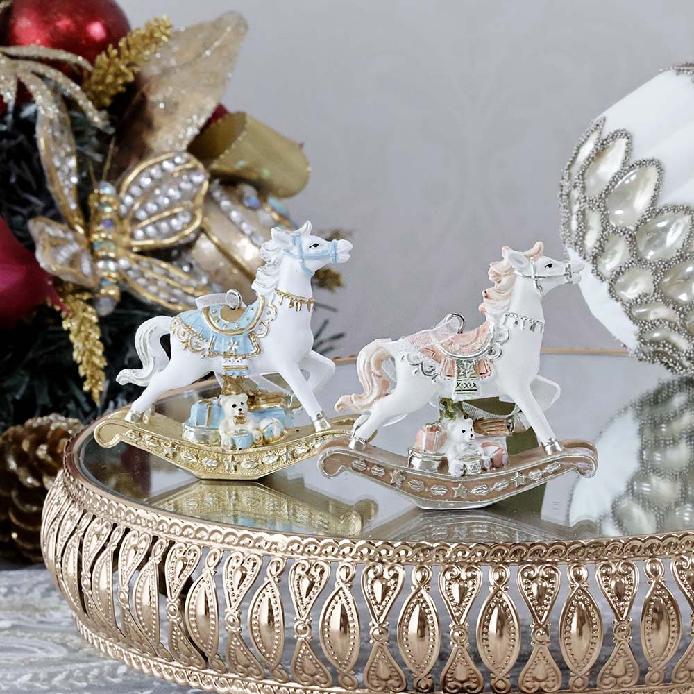 楽天市場】ロッキングホース オブジェの通販