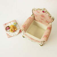 小物入れムーンベアーチェアアクセサリージュエリーボックスクリスマスギフトプレゼント薔薇ピンク子供プレゼントローズ姫系
