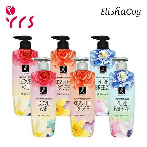 [ELASTINE エラスチン] パフューム シャンプー コンディショナー シリーズ / Perfume ＃Shampoo #Conditioner Series - 680ml / Love Me ラブミー / Kiss The Rose キッスザーローズ / Pure Breeze ピュアブリーズ #エラスチンシリーズ #シャンプー #コンディショナー 2