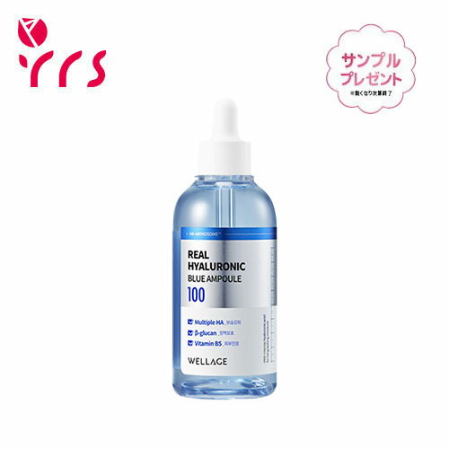 [WELLAGE EF[W] AqAjbNu[100Av / Real Hyaluronic Blue Ampoule - 100ml