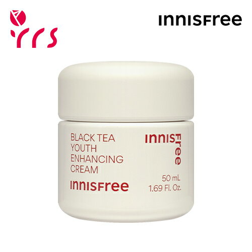 ★リニューアル INNISFREE イニスフリー ブラックティーユースエンハンシング クリーム / Black Tea Youth Enhancing Cream - 50ml / アンチエイジング