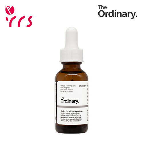 THE ORDINARY ジオーディナリー レチノール 0.2％ イン スクワラン / Retinol 0.2 In Squalane - 30ml