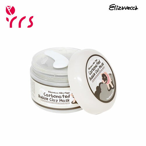 ★ローズ特価 [ELIZAVECCA エリザヴェッカ] 炭酸毛穴バブルパック, 100g / Carbonated Bubbled Clay Mask - 100g / EXP.2026-01 or EXP.2026-09