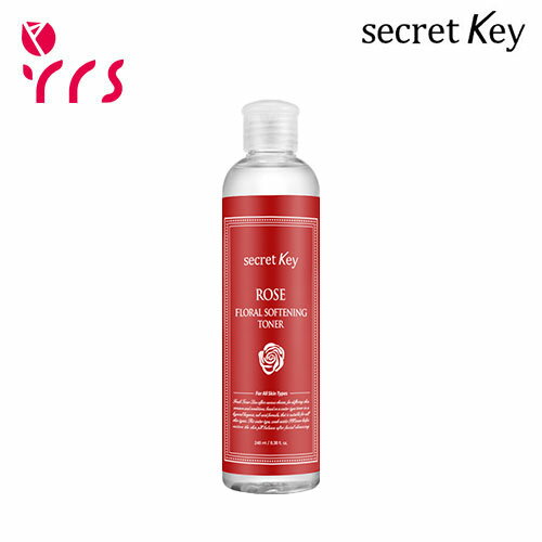 ★ローズ特価、使用期限間近！[Secret Key シークレットキー] ローズフローラルソフトニングトナー, 248ml / Rose Floral Softening Toner - 248ml / EXP.2026-09月まで