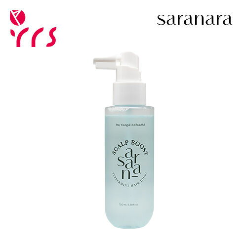 [SARANARA サラナラ] スカルプブーストペパーミントヘアトニック, 100ml / Scalp Boost Peppermint Hair Tonic - 100ml #ひんやり爽快スカルプケア #ペパーミント配合 #お風呂上がりに簡単ケア #頭皮の蒸れもすっきり #爽快感長続き 5