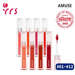 ★ローズ特価 [AMUSE アミューズ] デューティント / Dew Tint - 4g / 正規品 / リップティント / ティント / リップ / ロングラスティング(EXP.2025-05-15)