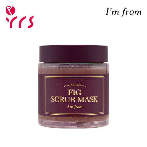 [I'M FROM アイムフロム] フィグ スクラブ マスク / Fig Scrub Mask - 120g / 洗い流すパック