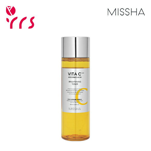 ミシャ コスメ [MISSHA ミシャ] ビタC プラス ブライトニング トナー / Vita C Plus Brightening Toner - 200ml / ビタc / ビタミンC / くすみ / ホワイトニング / 美白