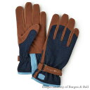【ガーデニンググローブ デニム 女性用 手袋】バーゴン&ボールLove The Glove Denim Women's Burgon & Ball【ネコポス対応】