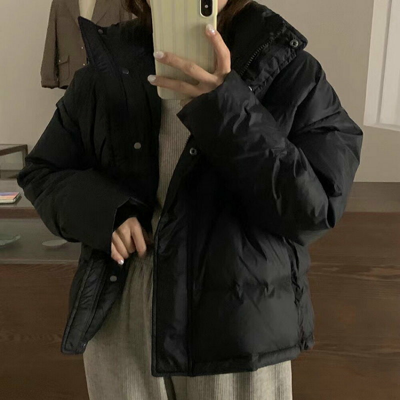 65％ダウンジャケット ダウンコート 秋冬 ショット丈　コットンジャケット レディース 冬　韓国ファション　アウター　防寒コート