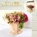 夏 フラワーアレンジメント ドライフラワー プリザーブドフラワー プレゼント ギフト 誕生日生成り ホワイト バラ ケース付き ギフトプレゼント 誕生日 記念日...